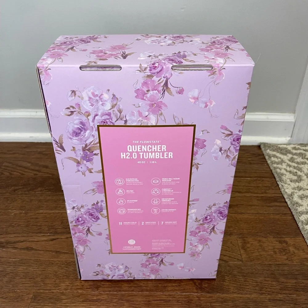 Stanley Lavender Floral Drinkware Box